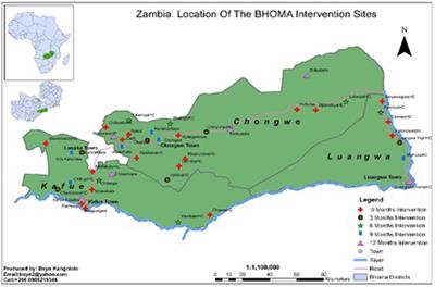 Protocol-driven primary care and community linkage to reduce all-cause mortality in rural Zambia: a stepped-wedge cluster randomized trial